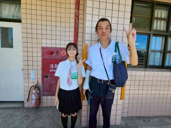 教支許瓏騰老師參加臺灣台語朗讀
