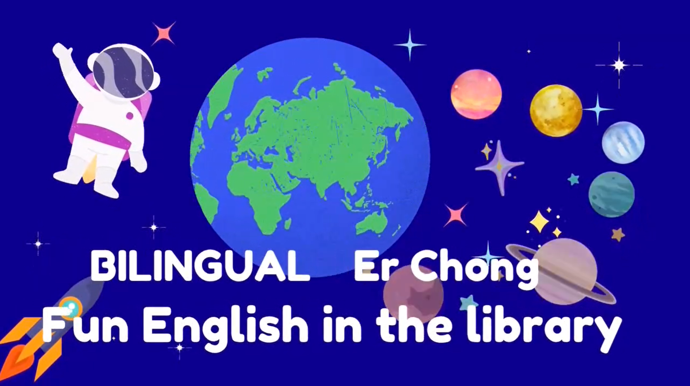 fun English in the library